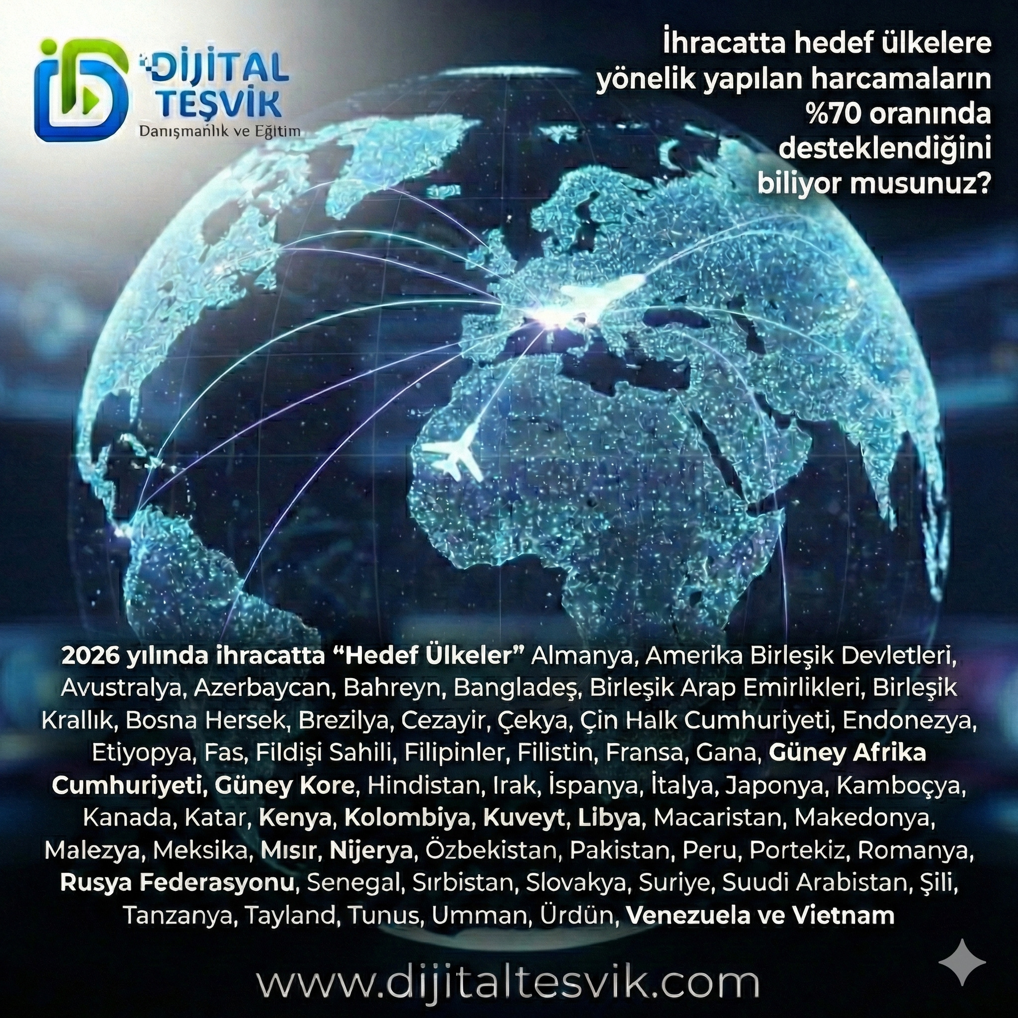 Ticaret Bakanlığı Yurt Dışı İş Gezileri Desteği 2026'da Yenilendi.